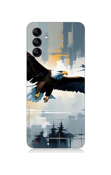 Samsung Galaxy A55 Uyumlu Uçan Kartal Desenli Silikon Kılıf Samsung Galaxy A55 Uyumlu Uçan Kartal Desenli Silikon Kılıf