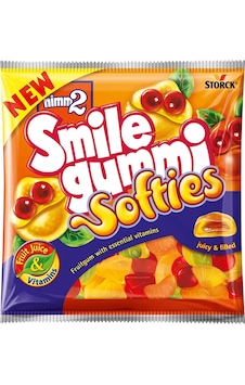 Nimm2 Smile Gummi Softies Karışık Meyve Aromalı Yumuşak Şekerlem Nimm2 Smile Gummi Softies Karışık Meyve Aromalı Yumuşak Şekerlem