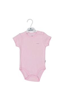 Bebengo Kısa Kollu Bebek Body Bu4021 Pembe Bebengo Kısa Kollu Bebek Body Bu4021 Pembe