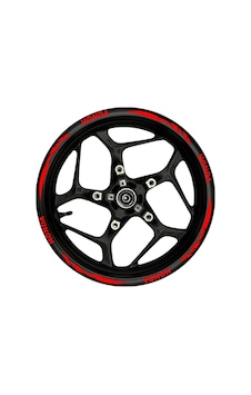 Honda Kırmızı Yazılı Kırmızı Pençe Şeritli Honda Kırmızı Yazılı Kırmızı Pençe Şeritli