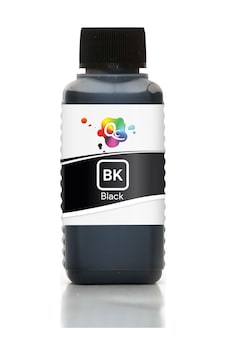 QC Canon CLI-551 BK Kartuş Mürekkebi 100ml BK Black Siyah Dye QC Canon CLI-551 BK Kartuş Mürekkebi 100ml BK Black Siyah Dye