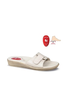 Ceyo 9200-12 Topuk Jelli Anatomik Taban Kadın Terlik Bej 36-40 Bej Ceyo 9200-12 Topuk Jelli Anatomik Taban Kadın Terlik Bej 36-40 Bej