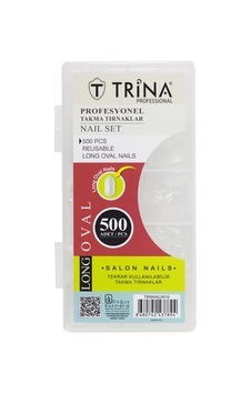 Trina Long Oval Takma Tırnak 500'lü Kutulu Trnnaıl0016 Trina Long Oval Takma Tırnak 500'lü Kutulu Trnnaıl0016