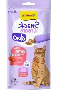 Tuna Aromalı 6 Adet Kedi Ödül Krema, 15 G Paketler Tuna Aromalı 6 Adet Kedi Ödül Krema, 15 G Paketler