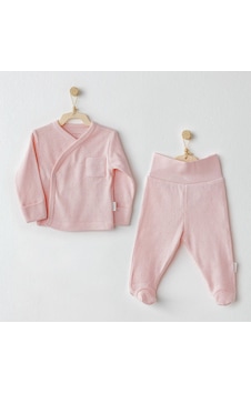 Andywawa Jacquard Basic 2'li Zıbın Takım Ac25557 Koyu Pembe Andywawa Jacquard Basic 2'li Zıbın Takım Ac25557 Koyu Pembe