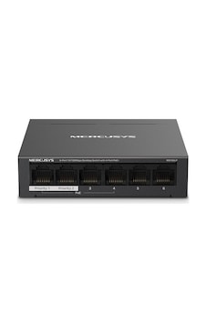 TP-Link Mercusys MS106LP 6 Port 10/100 MBPS 4-Port Poe+ Desktop Switch TP-Link Mercusys MS106LP 6 Port 10/100 MBPS 4-Port Poe+ Desktop Switch