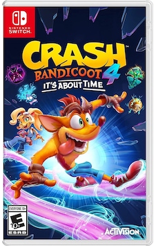 Crash Bandicoot 4 It's About Time Nintendo Switch Oyun
