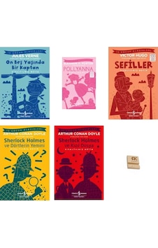 İş Çocuk Klasikleri 8-13 Yaş 15 Yaşında Kaptan Pollyanna Sefiller Ve Sherlock Holmes Serisi