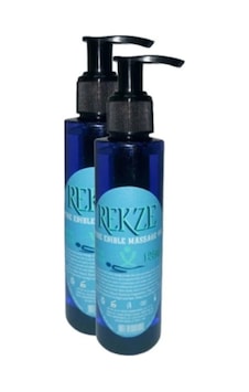 Rekze Erkeklere Ve Bayanlara Sade Yenilebilir Masaj Yağı Pure Edible Massage Oil 125ml 2 Adet
