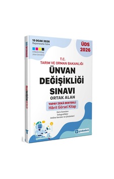 Gys Akademi 2026 Gys Üds Tarım Ve Orman Bakanlığı Ortak Alan Görsel Hibrit Kitap Görevde Yükselme Ünvan Değişikliği Gys Akademi