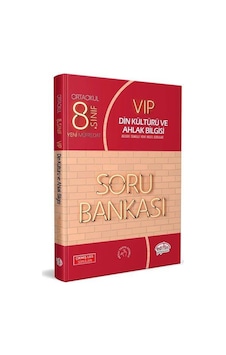 8. Sınıf VİP Din Kültürü Soru Bankası LGS - Editör YayınEVİ 8. Sınıf VİP Din Kültürü Soru Bankası LGS - Editör YayınEVİ