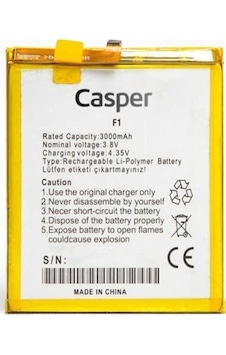 Casper Via F1 Batarya