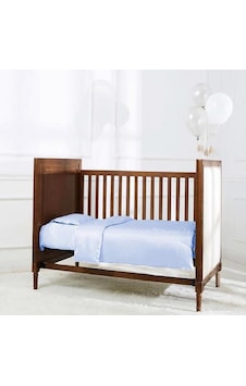 70X130 Lastikli Ranforce Bebek Çarşaf Takımı - Açık Mavi 70X130 Lastikli Ranforce Bebek Çarşaf Takımı - Açık Mavi