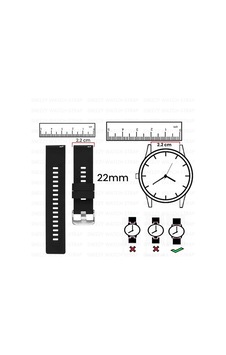 Huawei Watch Gt Runner-sport 46mm- Gt2 E 22mm Uyumlu Seaflex Ocea Huawei Watch Gt Runner-sport 46mm- Gt2 E 22mm Uyumlu Seaflex Ocea
