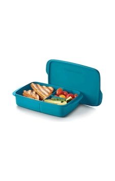 Tupperware Bölmeli Beslenme Kutusu 1l Mavi Tupperware Bölmeli Beslenme Kutusu 1l Mavi