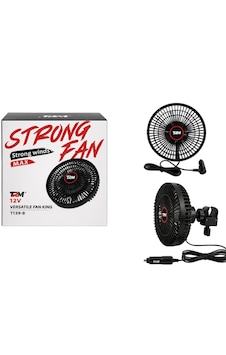 Vantilatör 12v Mandallı Tek Kademeli 6inch T139-8 Vantilatör 12v Mandallı Tek Kademeli 6inch T139-8