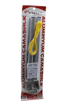 Yiğit Kare Kombine Ayarlı Alüminyum Çamaşır Askısı - 60x25 Ve 80x30 Model Uyumlu Diğer