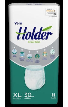 Holder Emici Külot Hasta Bezi XL 30'lu Holder Emici Külot Hasta Bezi XL 30'lu