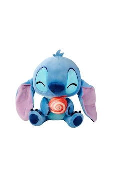 Lolipop Yiyen Stitch Peluş 25 Cm Çok Renkli Lolipop Yiyen Stitch Peluş 25 Cm Çok Renkli