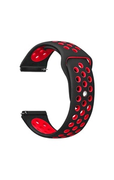 Galaxy Watch 3 45mm Krd-02 Uyumlu Bth Kordon Siyah-kırmızı Galaxy Watch 3 45mm Krd-02 Uyumlu Bth Kordon Siyah-kırmızı