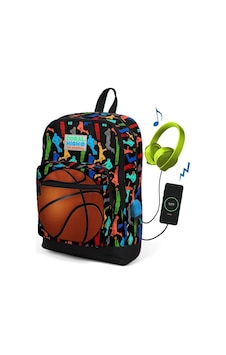 Coral High Erkek Çocuk Siyah Basketbol Toplu Usb Şarjlı Kulaklık Coral High Erkek Çocuk Siyah Basketbol Toplu Usb Şarjlı Kulaklık