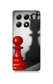 Xiaomi 14t Pro Uyumlu Piyonun Taçlı Hayali Desenli Silikon Kılıf Çok Renkli Xiaomi 14t Pro Uyumlu Piyonun Taçlı Hayali Desenli Silikon Kılıf Çok Renkli