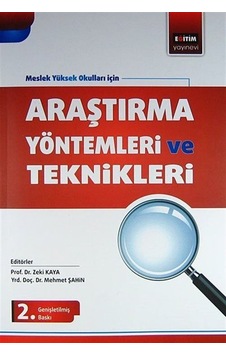 Araştırma Yöntemleri ve Teknikleri - Eğitim Yayınevi Araştırma Yöntemleri ve Teknikleri - Eğitim Yayınevi