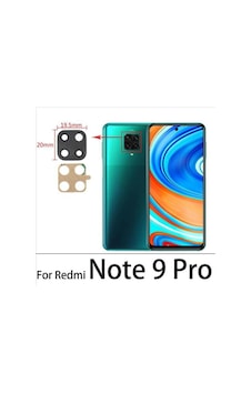 Xiaomi Redmi Note 9 Pro Arka Kamera Camı Lens Yapışkanlı