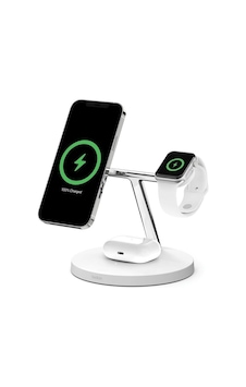Belkin Boostcharge Pro 3'ü 1 Arada Qi2'li Kablosuz Şarj Cihazışar Belkin Boostcharge Pro 3'ü 1 Arada Qi2'li Kablosuz Şarj Cihazışar