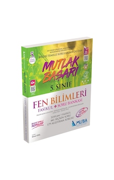 5.Sınıf Mutlak Başarı Fen Bilimleri Fasikül ve Soru Bankası - Muba Yayınları 5.Sınıf Mutlak Başarı Fen Bilimleri Fasikül ve Soru Bankası - Muba Yayınları