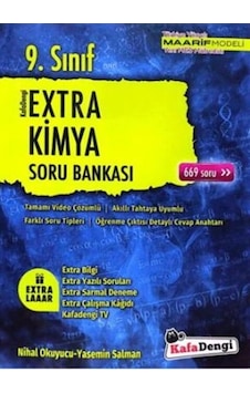 9.sınıf Kimya Extra Soru Bankası Kafa Dengi 9.sınıf Kimya Extra Soru Bankası Kafa Dengi