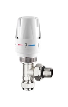 Fause Termostatik Radyatör Vanası Köşe Tip Pex 16 2mm Kvn112