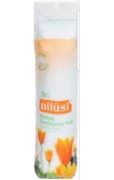 Nilüsi Disk Makyaj Temizleme Pedi 70'li