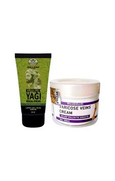 İbn-i Sina Kuyruk Yağı Dindirici Krem Kas Sırt Bel El Ayak Kullanım 50 Ml + 1 Adet Varıcose Veins Cream West Mont Varıslere Krem İbn-i Sina Kuyruk Yağı Dindirici Krem Kas Sırt Bel El Ayak Kullanım 50 Ml + 1 Adet Varıcose Veins Cream West Mont Varıslere Krem
