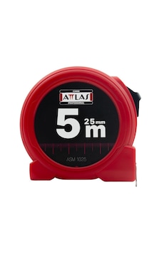 Attlas Asm 525 Şerit Metre 5 25 Mm - 12 Adet 5 M