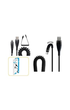 Sprange M-Springy 3.1A Micro Usb Şarj Ve Data Kablosu 1.2Metre (550825691)