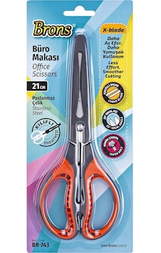 Brons Koruma Kılıflı Makas 21 Cm Br-743 Brons Koruma Kılıflı Makas 21 Cm Br-743
