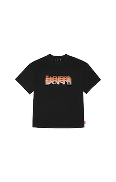 Skinarma Glitch Kısa Kollu Oversize Unisex Bisiklet Yaka Siyah Tişört Large Skinarma Glitch Kısa Kollu Oversize Unisex Bisiklet Yaka Siyah Tişört Large