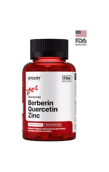 Anocin Berberine Quercetin Zinc 30 Kapsül
