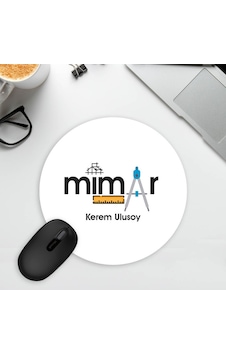 Mimara İsme Özel Oval Mousepad