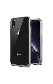 Vrs Apple Uyumlu iPhone Xr İle Crystal Bumper Kılıf Steel Silver Vrs Apple Uyumlu iPhone Xr İle Crystal Bumper Kılıf Steel Silver