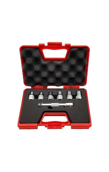 Izeltaş 1/2 Star Torx Lokma Anahtar Takımı 7 Parça Izeltaş 1/2 Star Torx Lokma Anahtar Takımı 7 Parça