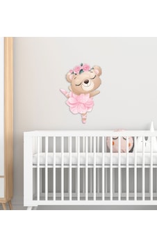 BK Gift Sevimli Ayıcık Tasarımlı Çocuk Odası Ahşap Duvar Süsü-2 BK Gift Sevimli Ayıcık Tasarımlı Çocuk Odası Ahşap Duvar Süsü-2