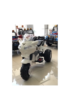 Goway 12 Volt Turbo & Müzik Çalarlı Elden Gazlı Dev Motor 3-9 Yaş Beyaz Goway 12 Volt Turbo & Müzik Çalarlı Elden Gazlı Dev Motor 3-9 Yaş Beyaz