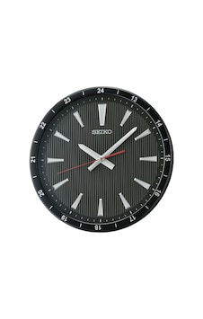 Seiko Clock QXA802K Duvar Saati Siyah Seiko Clock QXA802K Duvar Saati Siyah