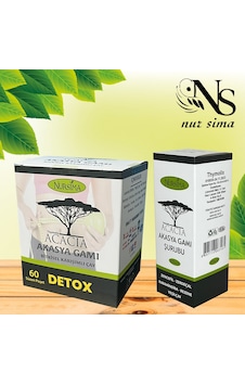 Nursima Acacia Akasya Gamı Çayı 60'lı + Akasya Gamı Şurubu 125 ML Nursima Acacia Akasya Gamı Çayı 60'lı + Akasya Gamı Şurubu 125 ML