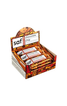 Saf Chocolate Chip Energy Bar 12 x 50 G