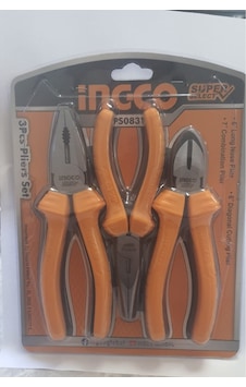 İngco Hkps08311-3'lü Set Pense-yan Keski-kargaburun Pense İngco Hkps08311-3'lü Set Pense-yan Keski-kargaburun Pense