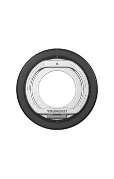 Youngkit Magnetik 360 Derece Dönebilen Dual Fold Rotating Serisi Parmak Ring Stand Siyah Youngkit Magnetik 360 Derece Dönebilen Dual Fold Rotating Serisi Parmak Ring Stand Siyah
