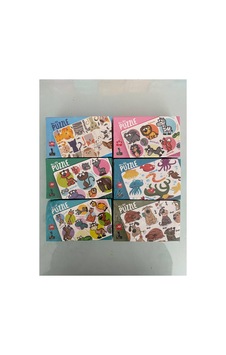 30 Parça Karton Puzzle Mini Boy 6'lı Set 4